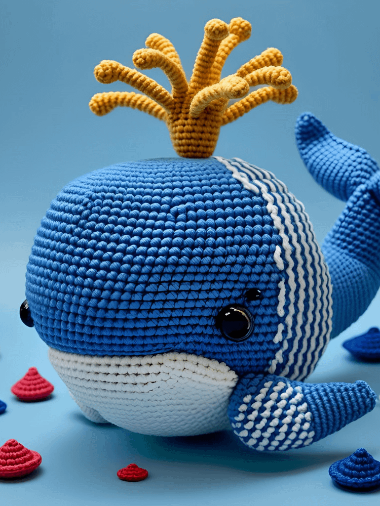 Blue Whale Amigurumi: Step-by-Step Crochet Pattern PDF product image (3)