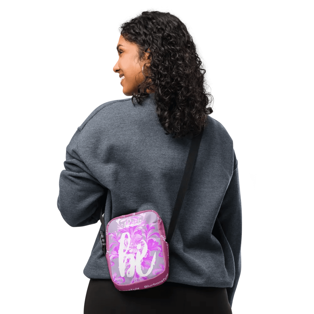 Elegant Floral Symmetry Crossbody Bag product image (11)