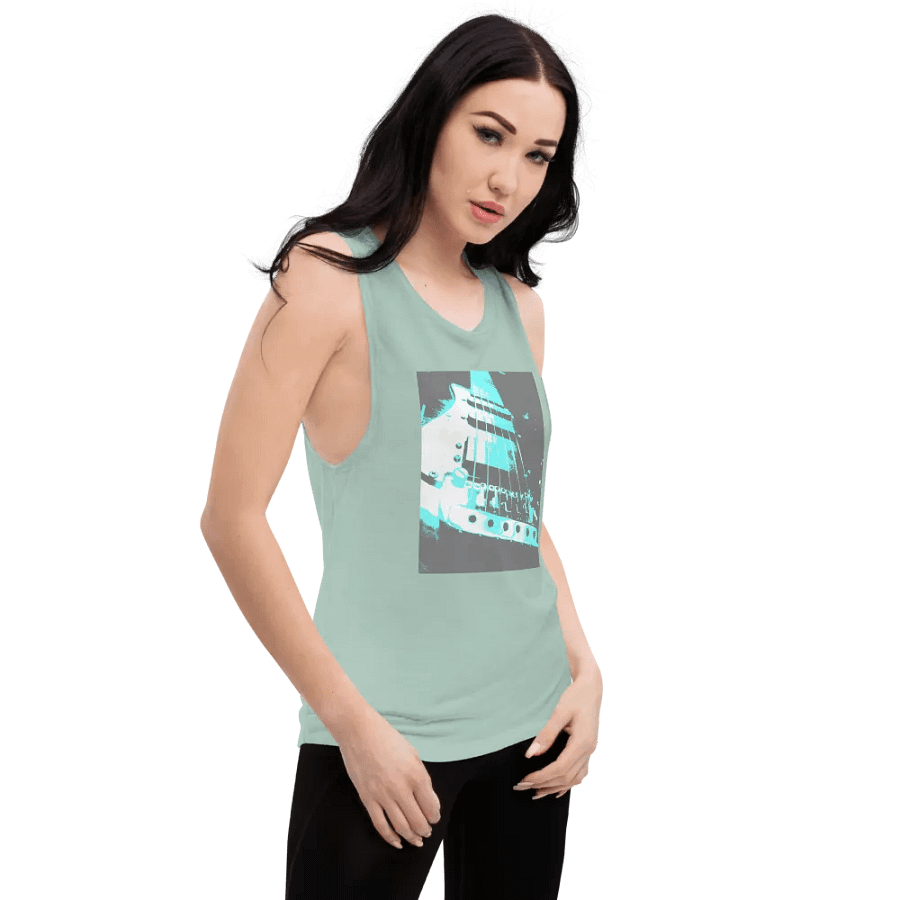 Blue Guitar Melody Muscle Tank product image (12)