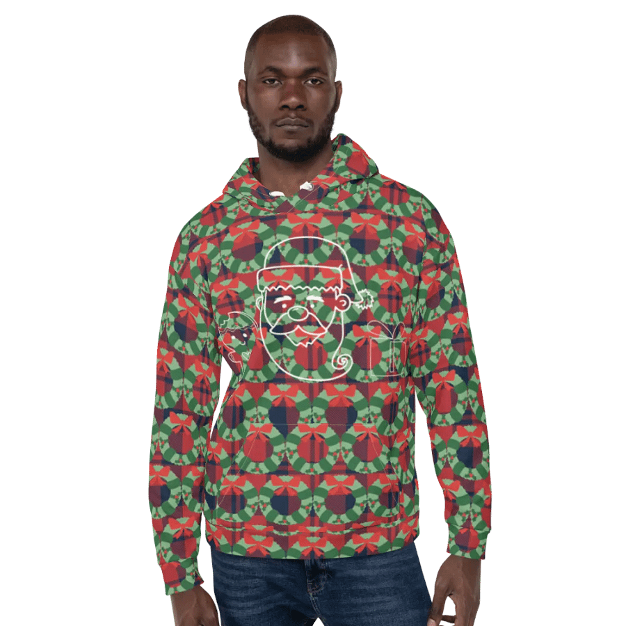 DaBot Ugly Christmas hoodie product image (6)