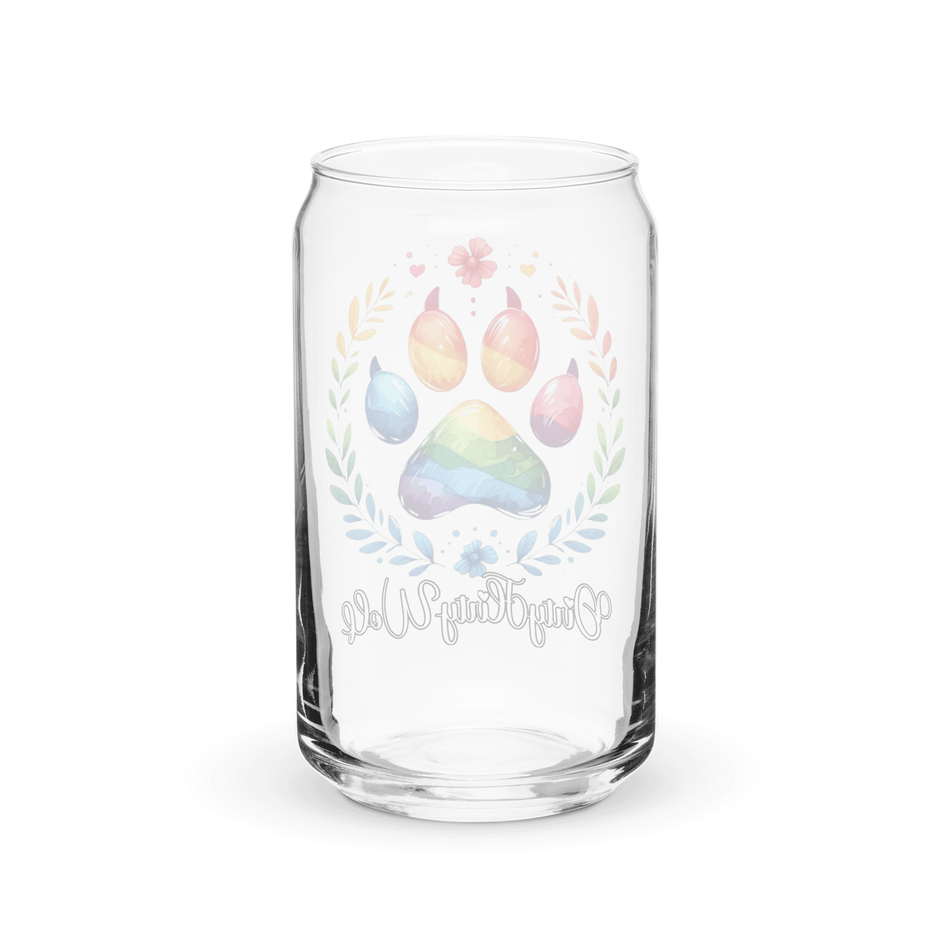 Pride Paw Can-shaped Glass product image (6)