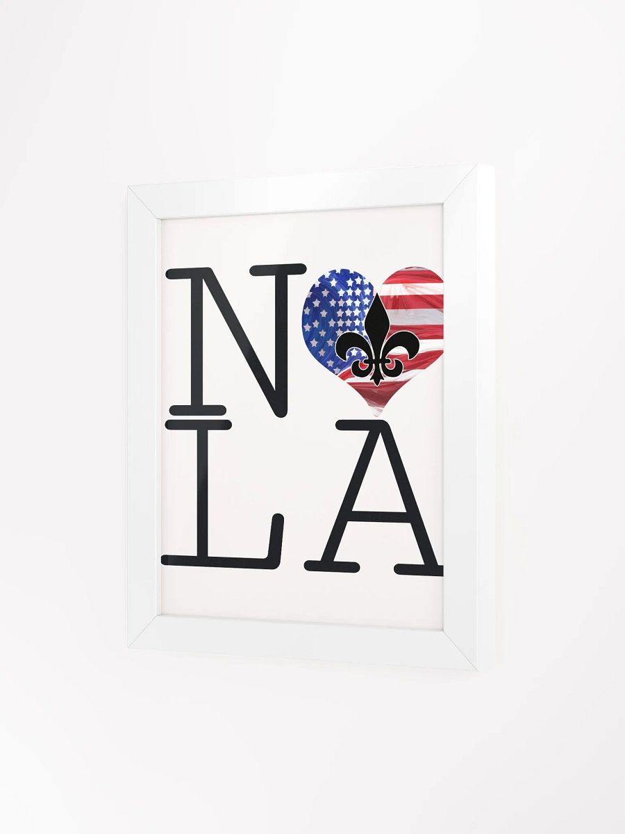 I LOVE NOLA **BIGSHOT POSTER** (USA HEART) product image (76)