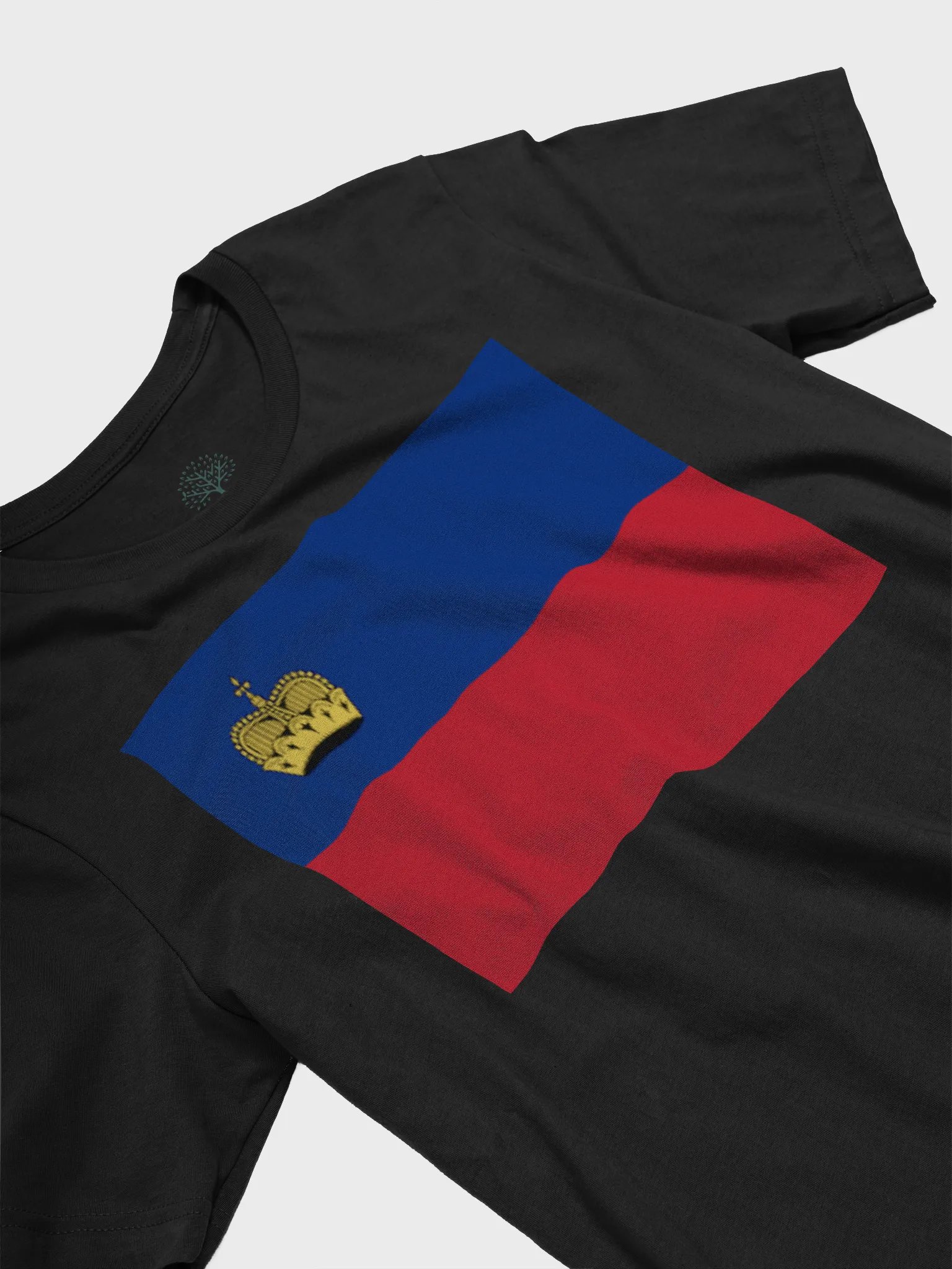 Graphic Grove Liechtenstein Flag T-Shirt - Supersoft Unisex product image (5)