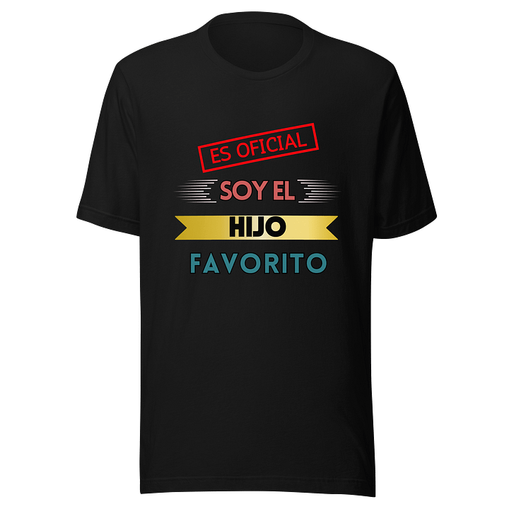 classic colorful son t-shirt es oficial soy el hijo favorito product image (1)