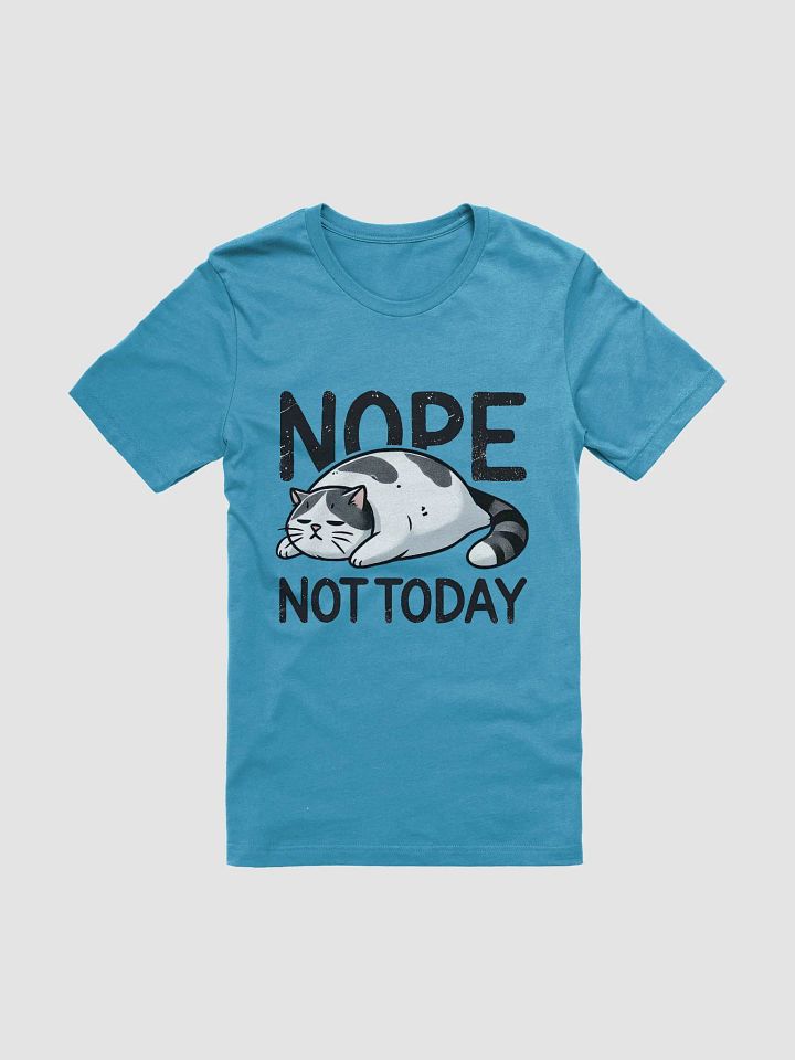 Nope, Not Today - Lazy Cat T-Shirt product image (1)