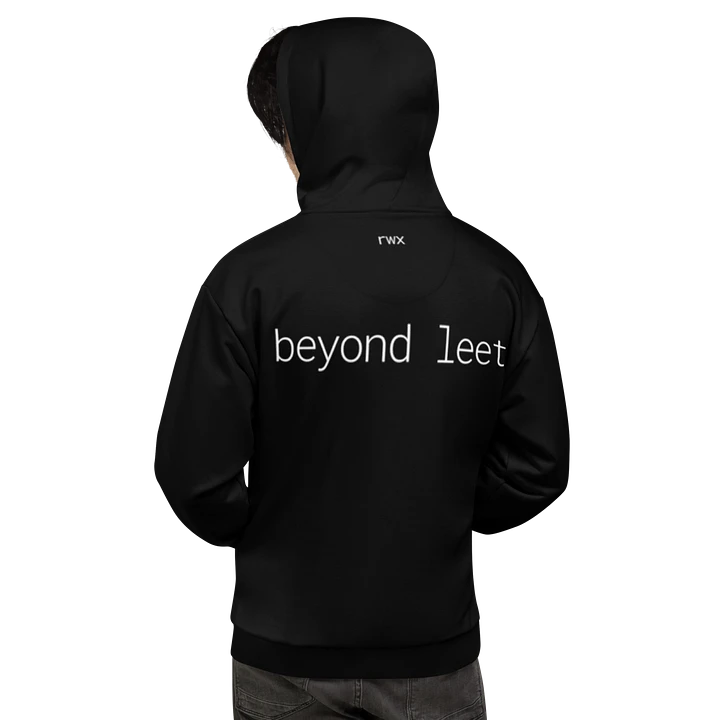 1338, beyond leet hoodie (dark mode) product image (1)