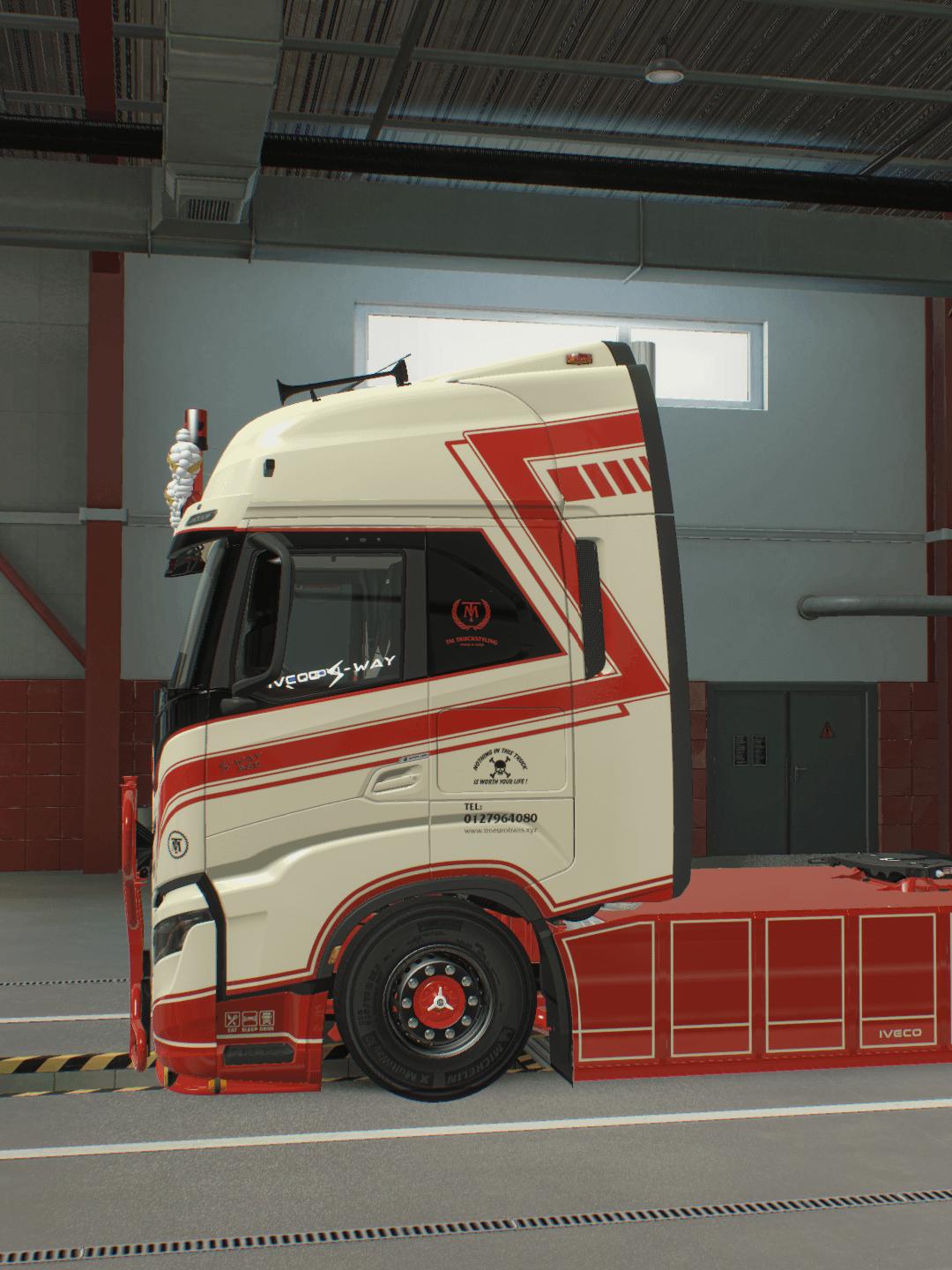 Iveco S Way Paintjob | Changeable Multi Color Skin | Compatible with Tuning Pack by MDT product image (3)