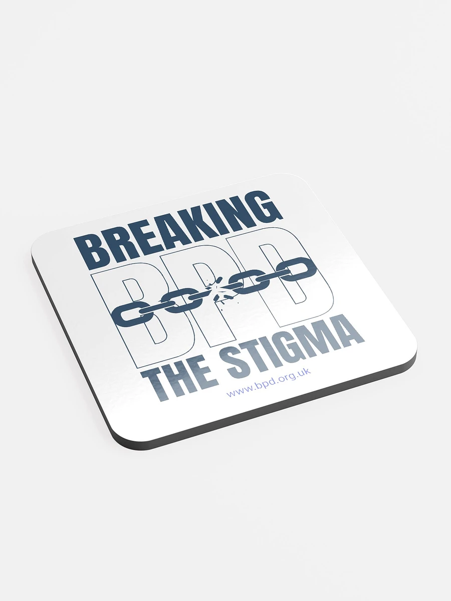Breaking The Stigma: BPD Awareness Cork Coaster product image (3)