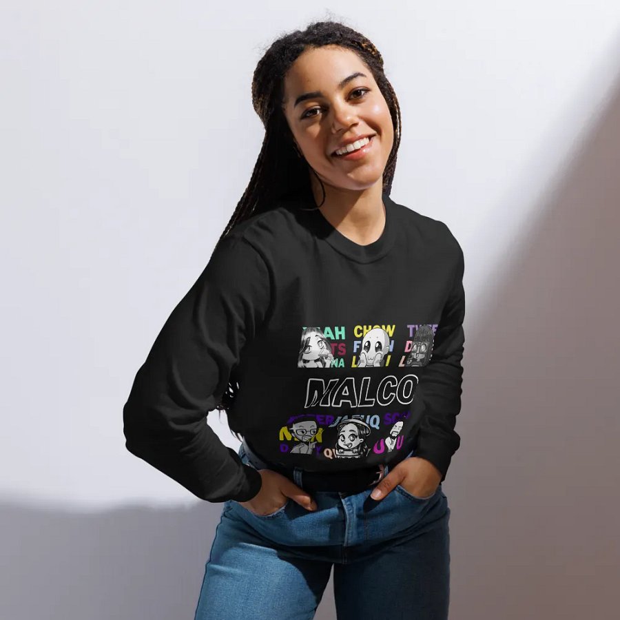 Malco Typography Long Sleeve Shirt product image (4)