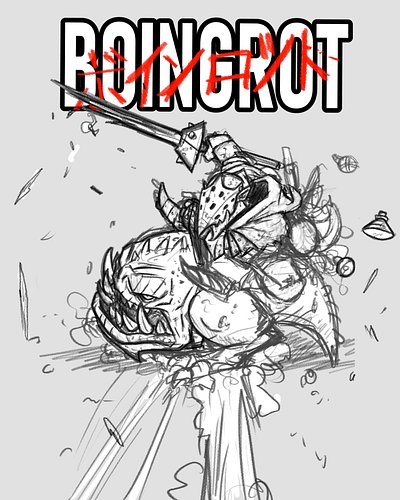 Wee sketchy Boingrot Bounder for #WarhammerWednesday and #wipwednesday 

Decided that I'm gonna try to share more of the stuf...