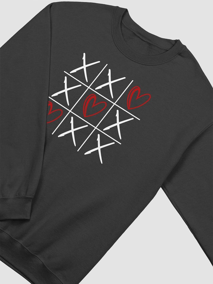 Love Always Wins: Valentine's Day Tic Tac Toe Sweatshirt product image (2)
