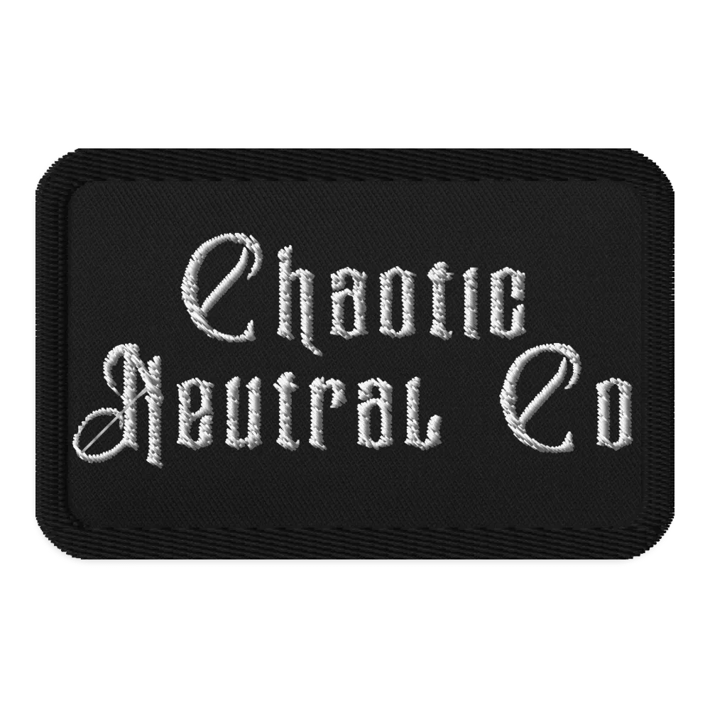 Chaotic Neutral Co Patch product image (1)