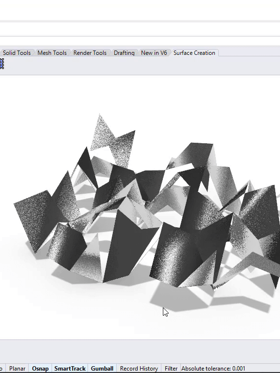 Triangular Mesh Manipulation Grasshopper Rhino Files Download product image (1)