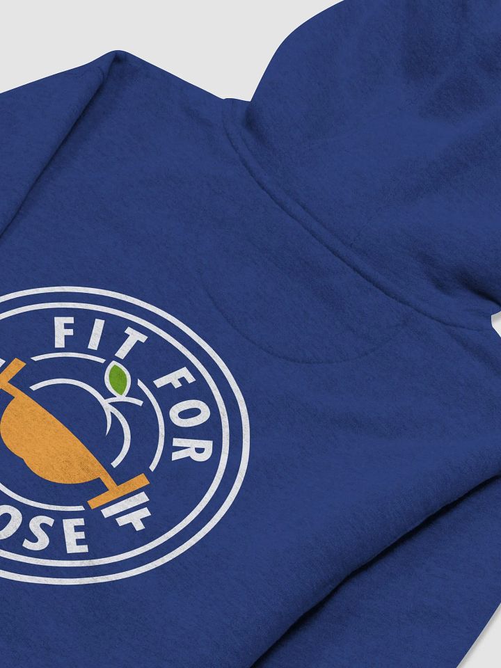 Premium Warm Peach Fuzzy (White Logo) product image (2)
