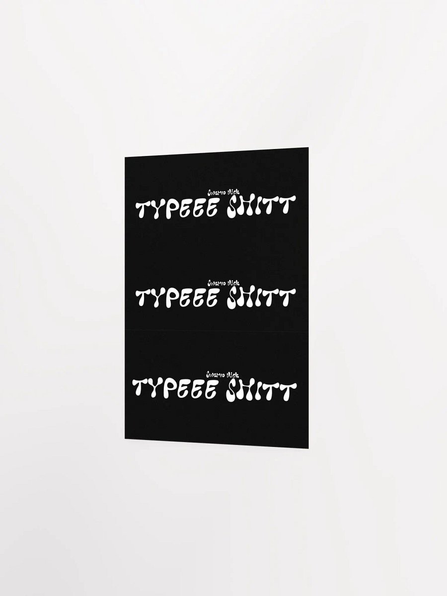 Type Shit POSTER product image (2)