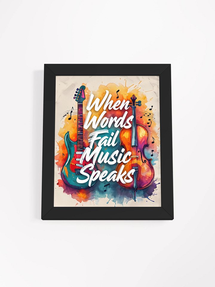 Musical Harmony Framed Poster product image (2)