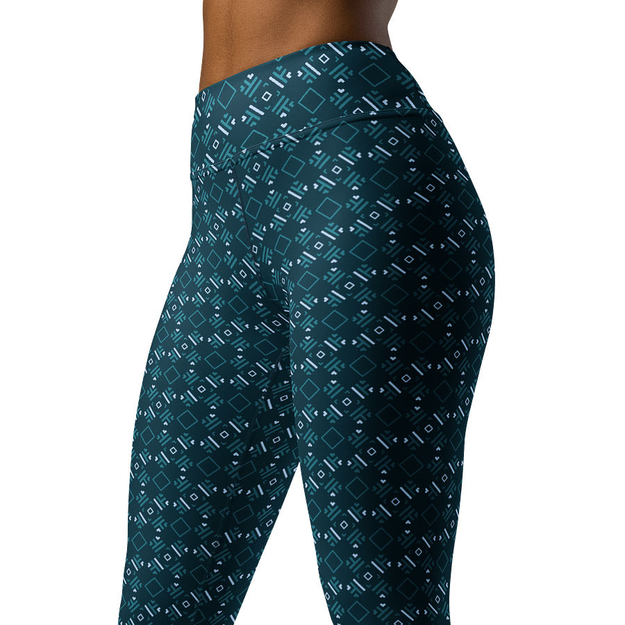 Facet Fantastic Geometric Print Yoga Leggings product image (4)
