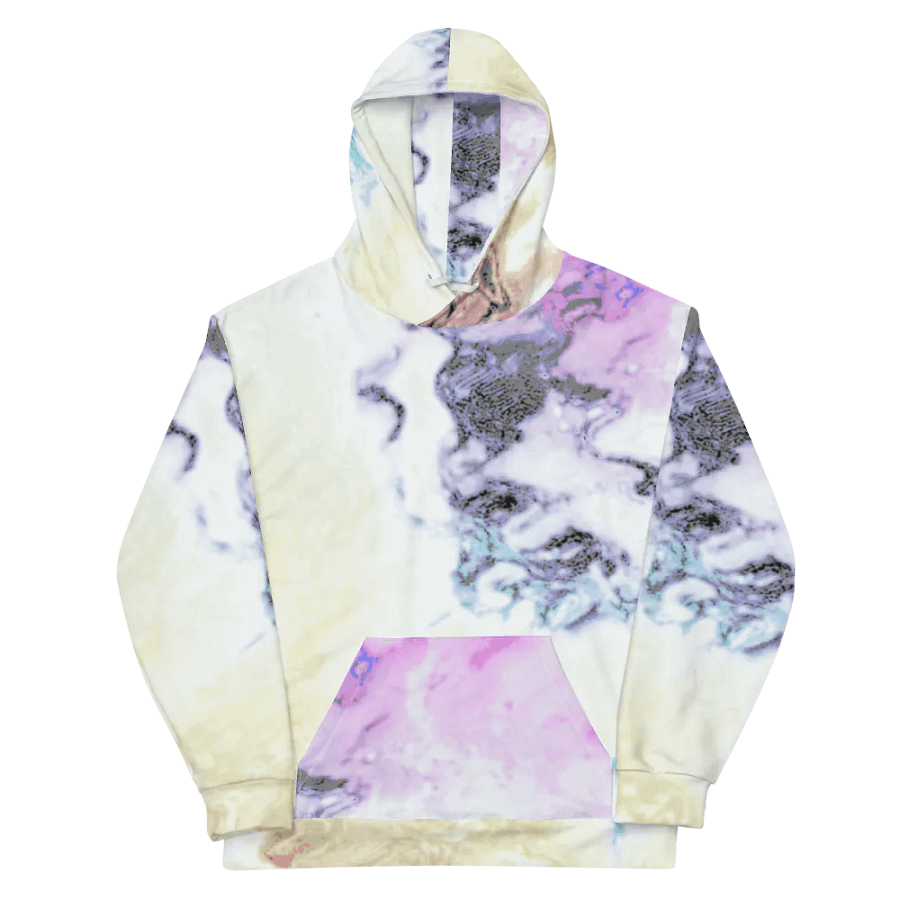 Pastel Abstract Unisex Pull On Hoodie product image (11)