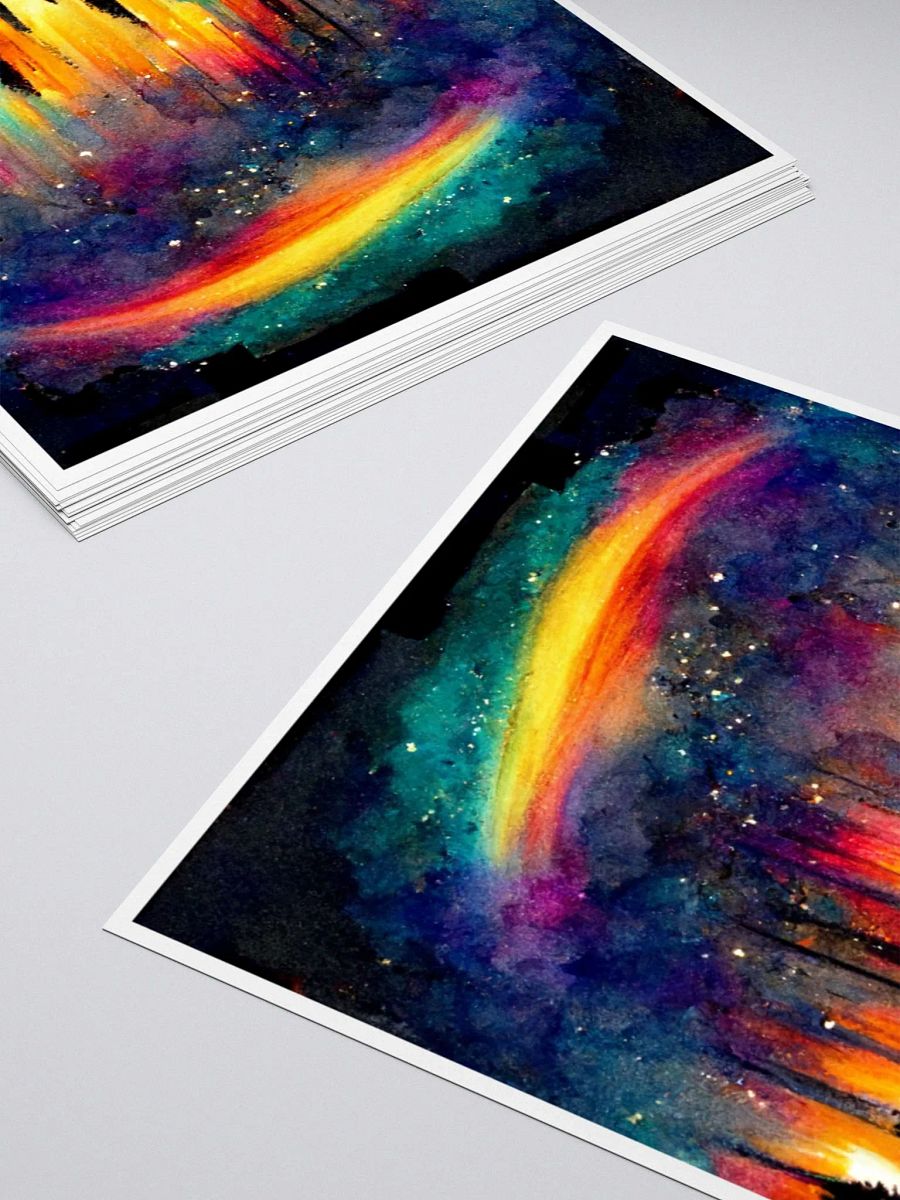 Aurora Forest Kiss Cut Stickers product image (11)