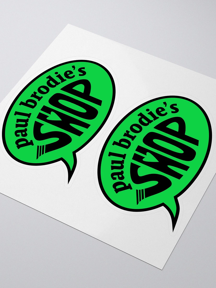 Paul Brodie's Shop - Stickers! product image (3)