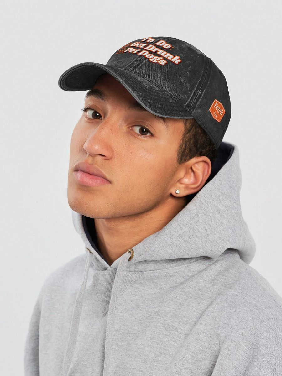 Fetch Orange Weekend To-Do List Dad Hat product image (10)