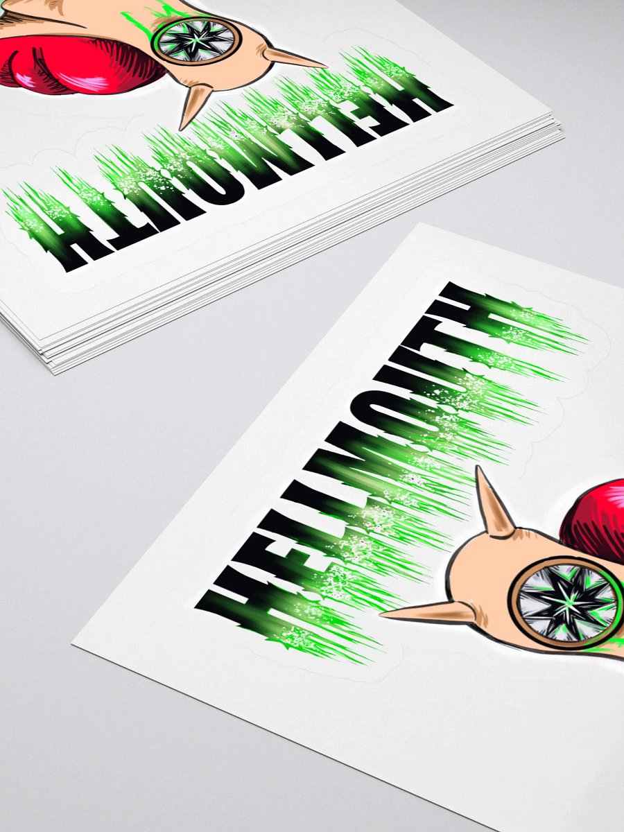 Ecirema "Metal" Hellmouth Sticker product image (4)