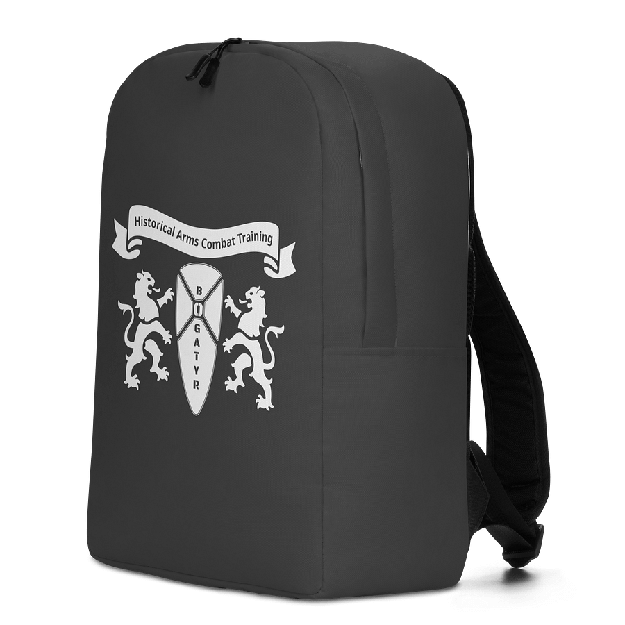 Backpack - white HACT logo product image (2)