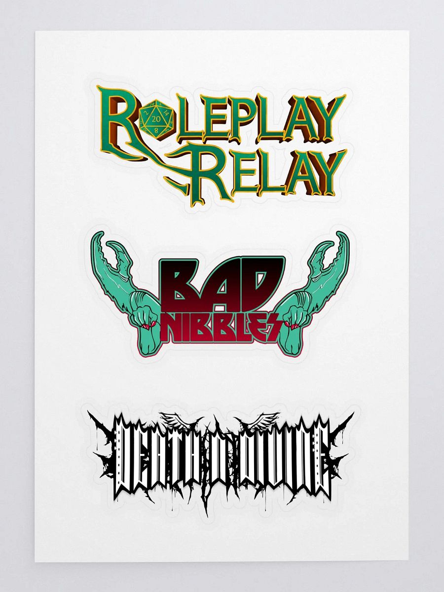 Roleplay Relay Sticker Sheet product image (3)