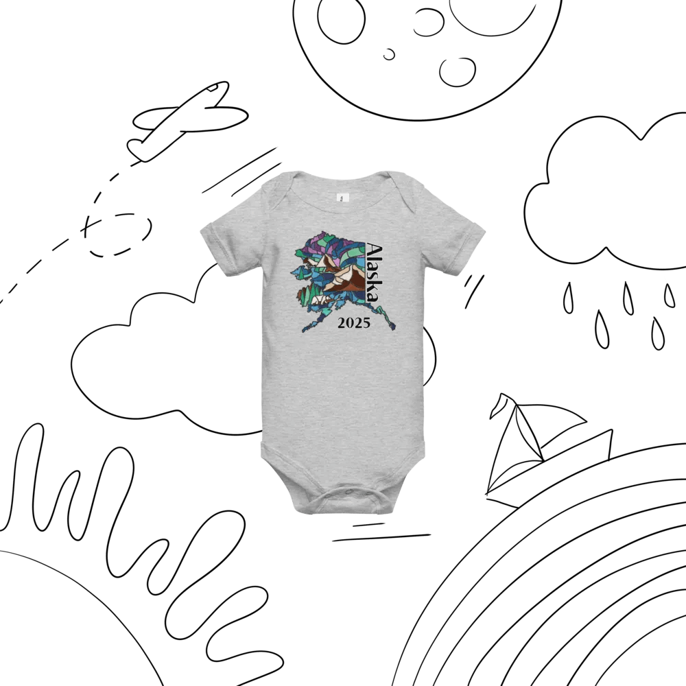 Great Alaskan Family Adventure: Stained Glass Baby Bodysuit product image (5)