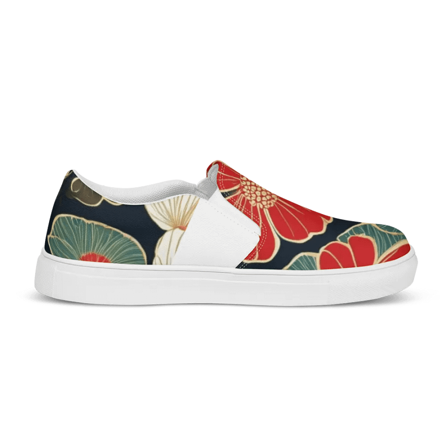 Floral Bliss Slip-On Canvas Shoes product image (7)