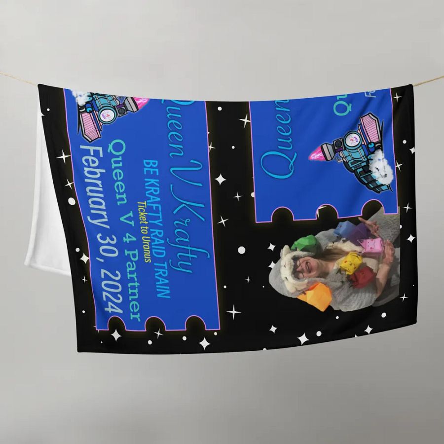FORBIDDEN SCREAMS Raid Train Blanket product image (21)