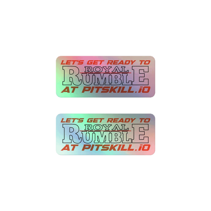 Let's Royal Rumble Sticker Pack product image (1)