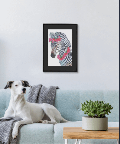 Baby Zebra for Nursery Printable product image (2)