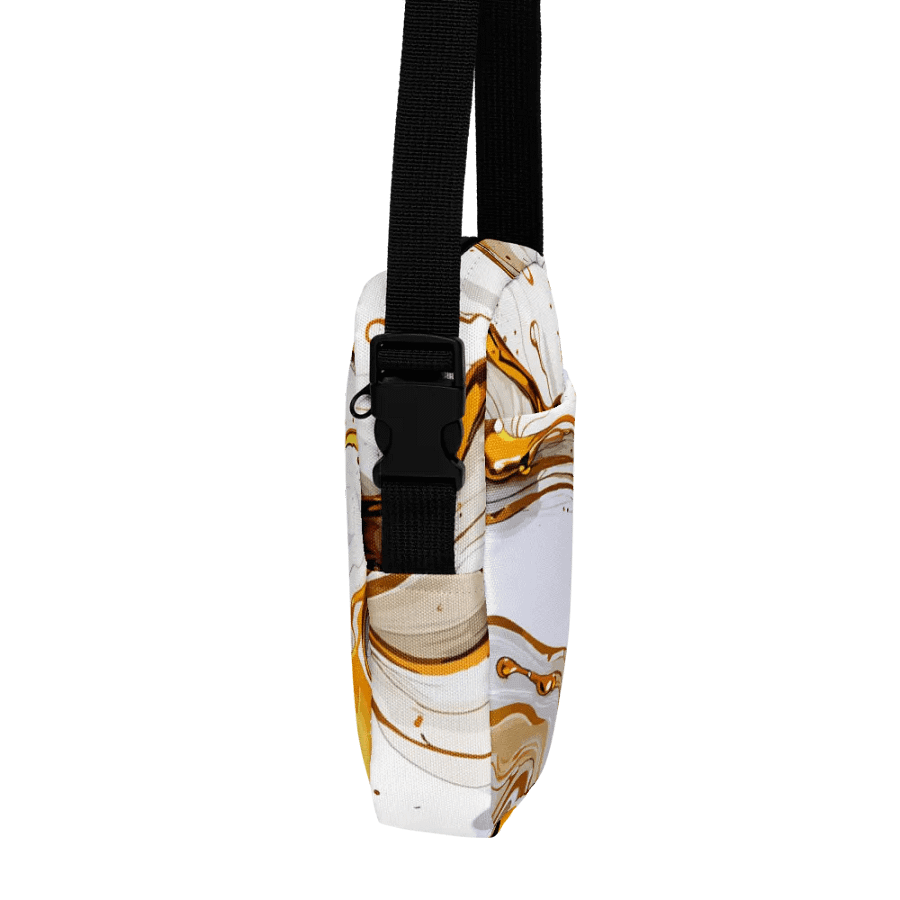 Golden Swirls All-Over Crossbody Bag product image (4)