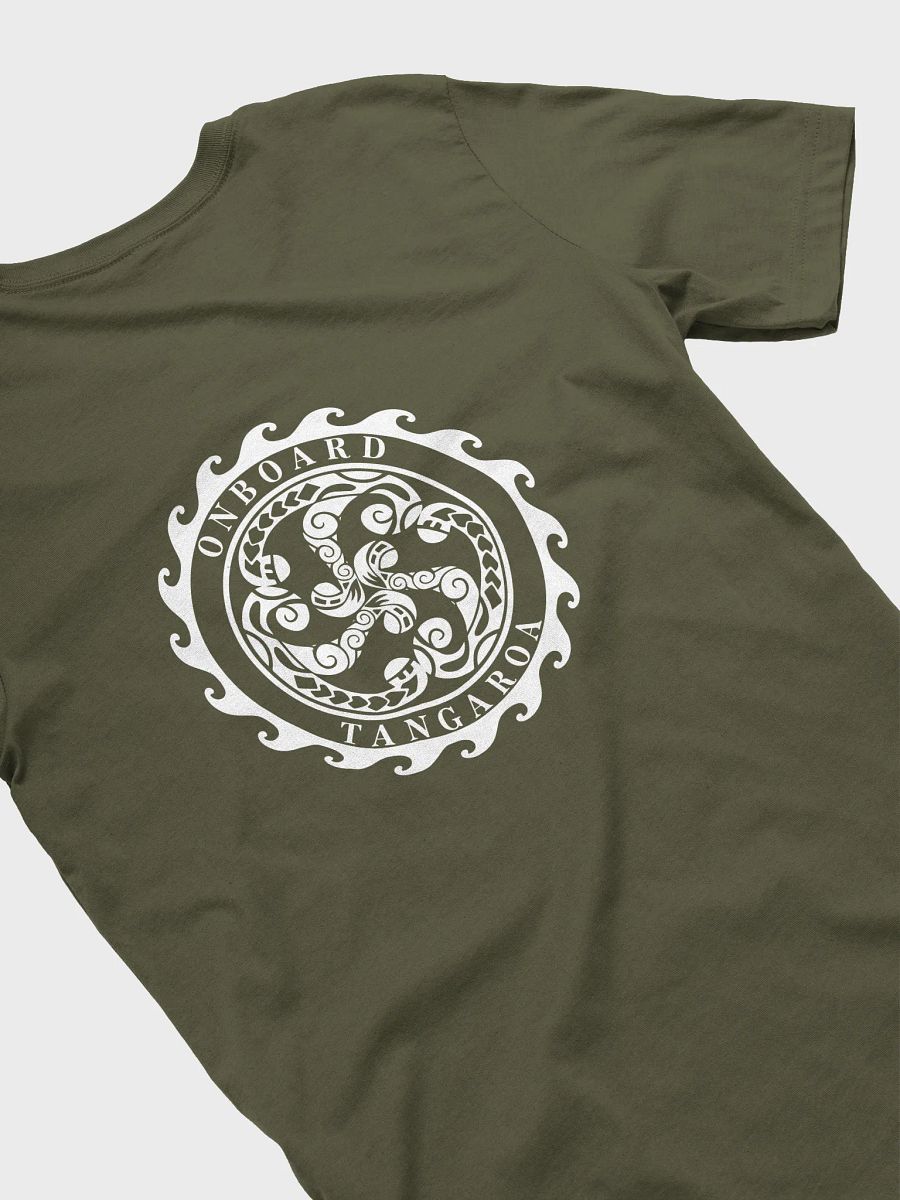 "Onboard Tangaroa" Women’s Scoop Neck T-Shirt – Soft, Simple, Everyday Fit (dark colours) product image (4)
