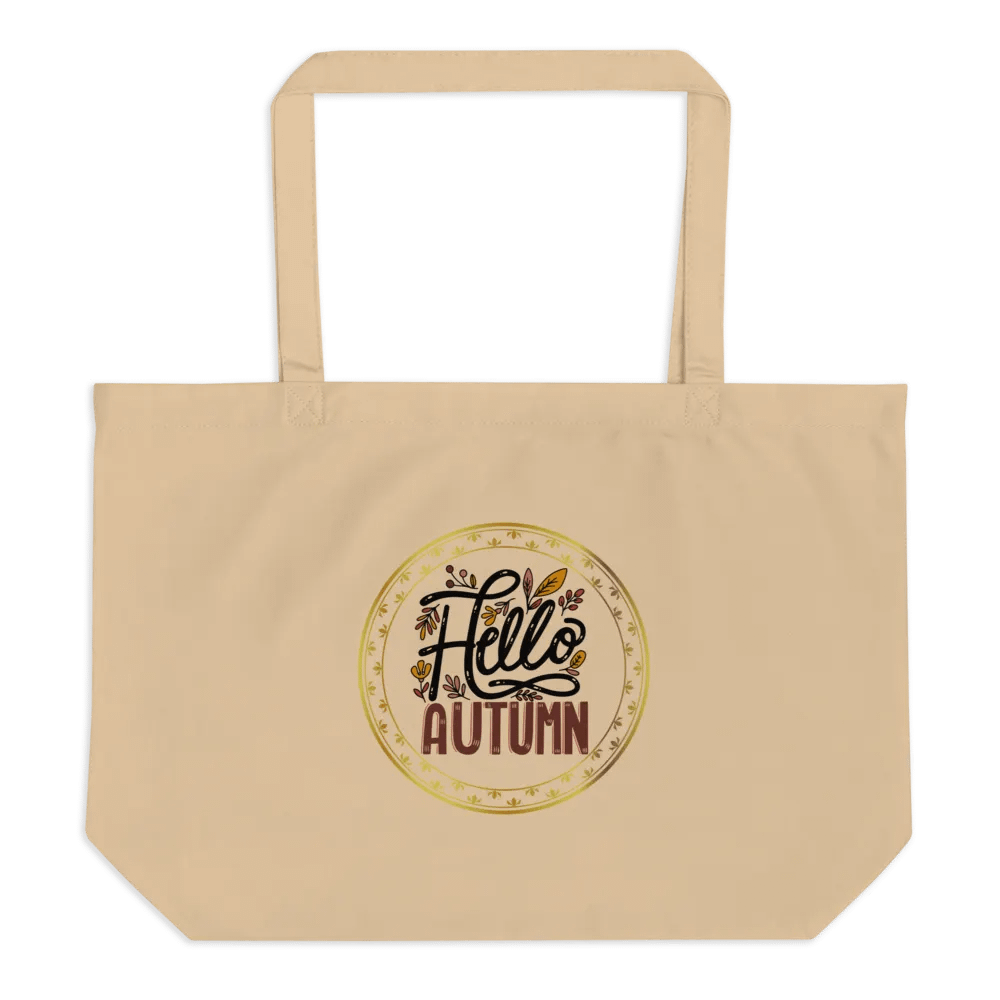 Hello Autumn Twill Tote product image (2)