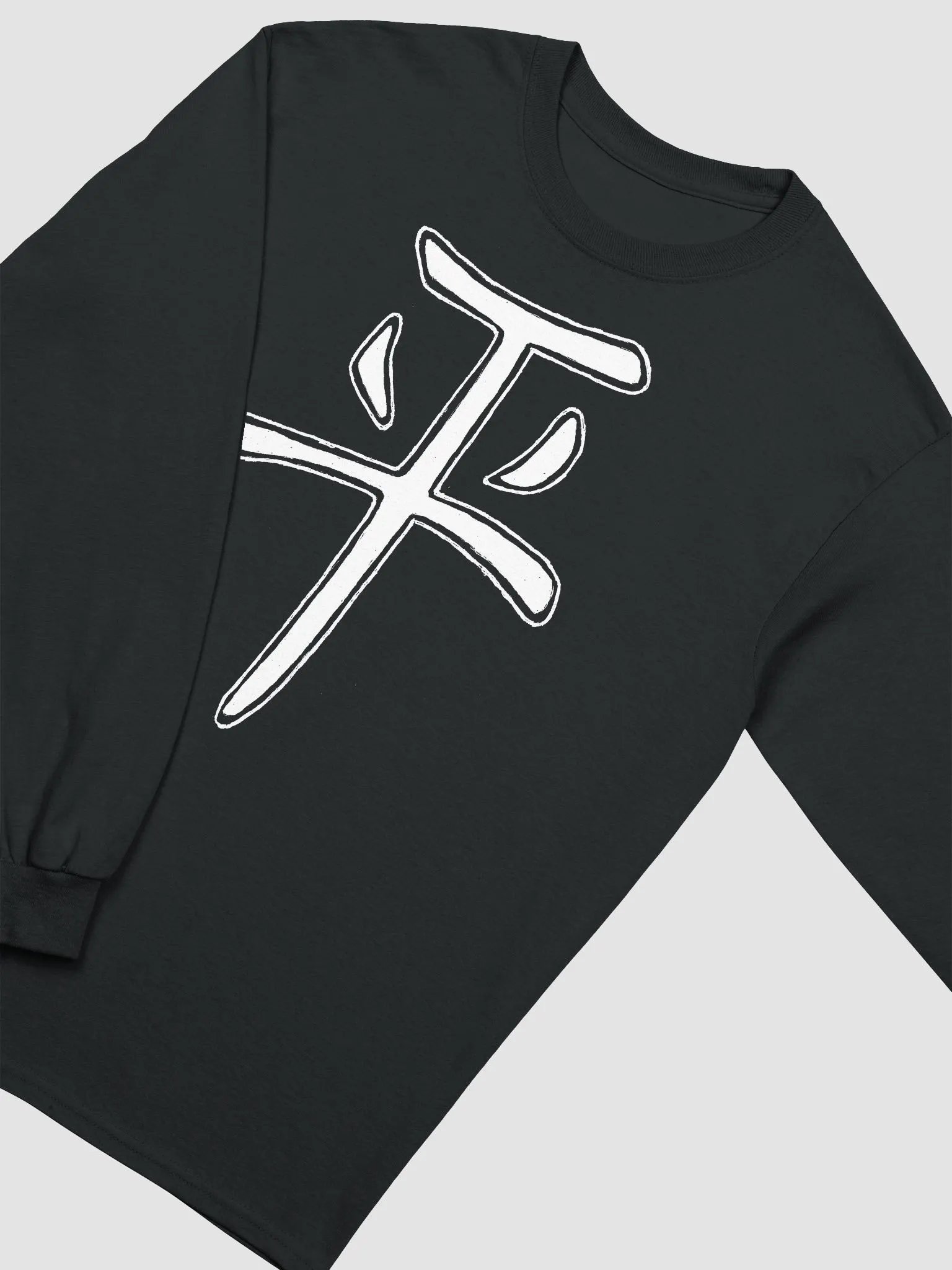 Peace Long sleeve T-shirt - white print product image (3)