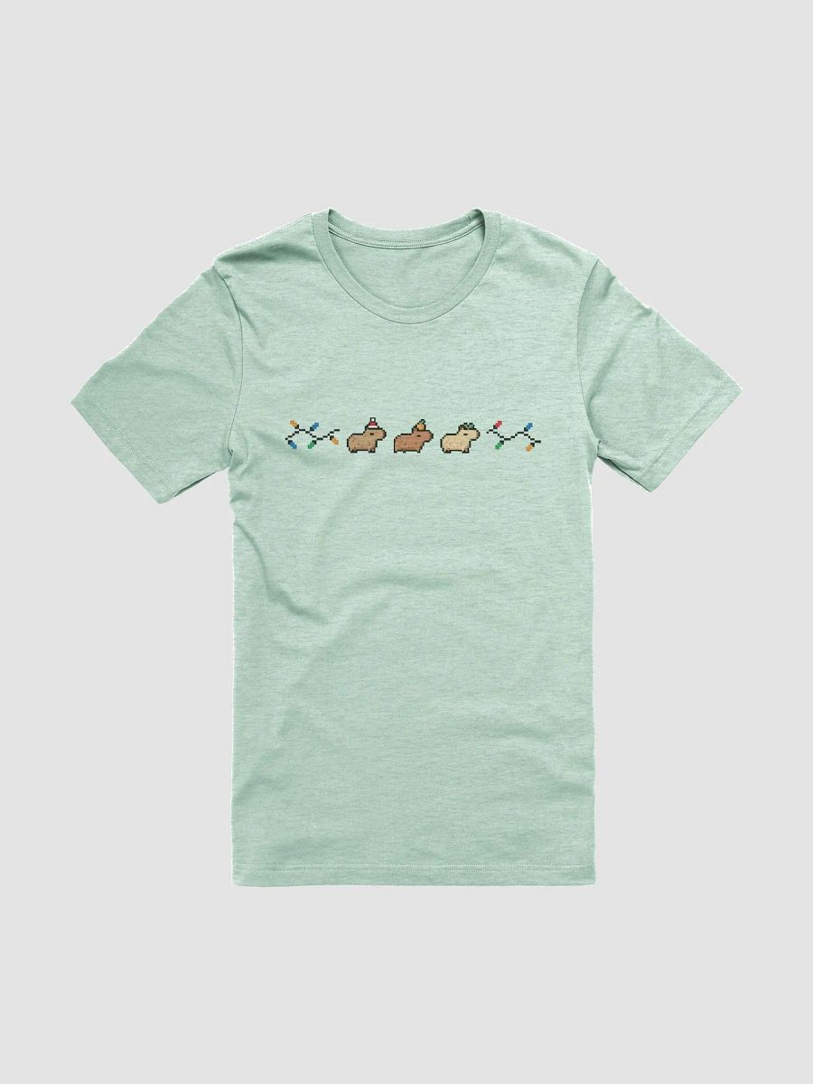 Capy Holidays Minimalist Tee product image (33)