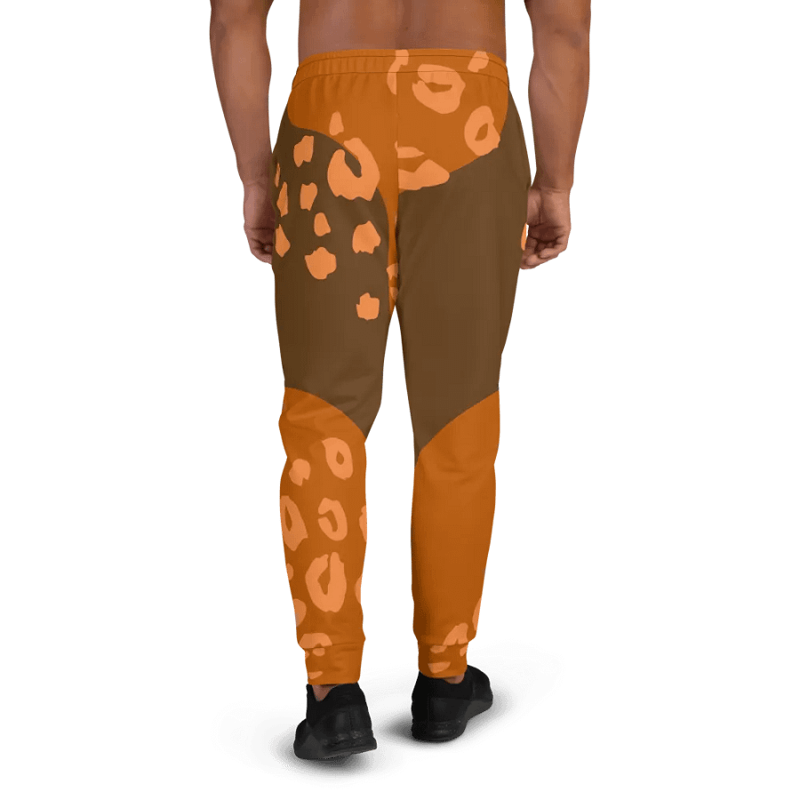 Orange Wilderness Camo Men's Joggers product image (3)