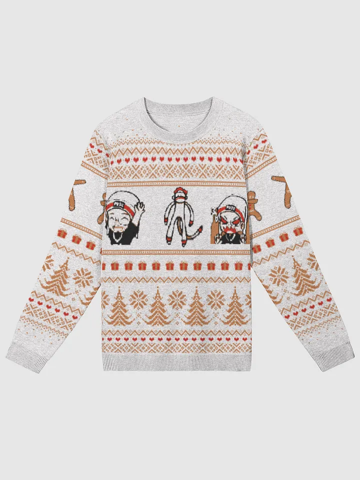Gingerbread Sox Holiday Sweater product image (1)