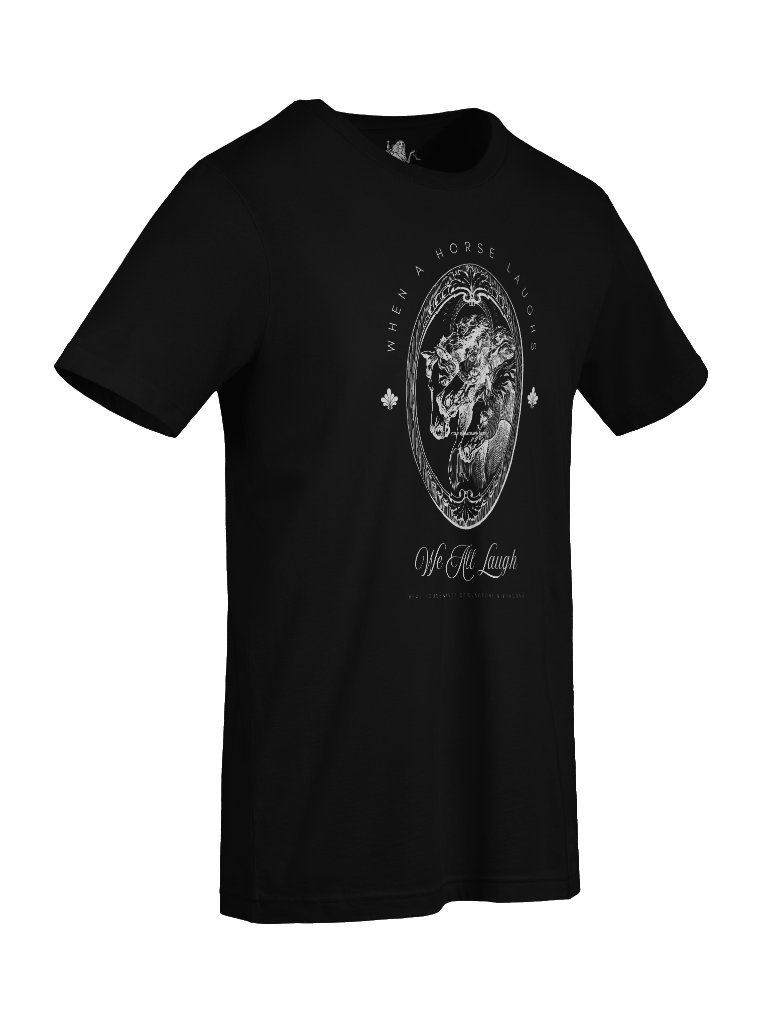 When A Horse Laughs Tee - White product image (3)