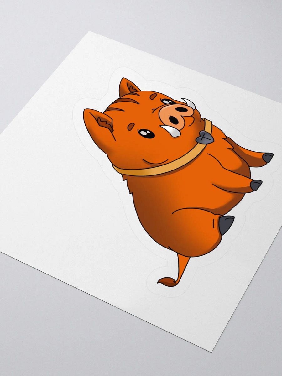Tabasco the Boar Kiss Cut Sticker product image (6)