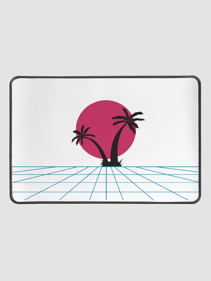 Retro Sunset Desk Mat product image (1)