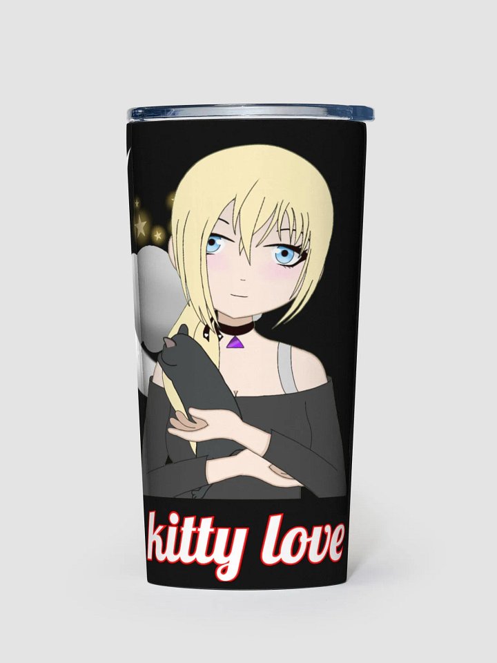 Moonlit Cat Love Tumbler product image (1)