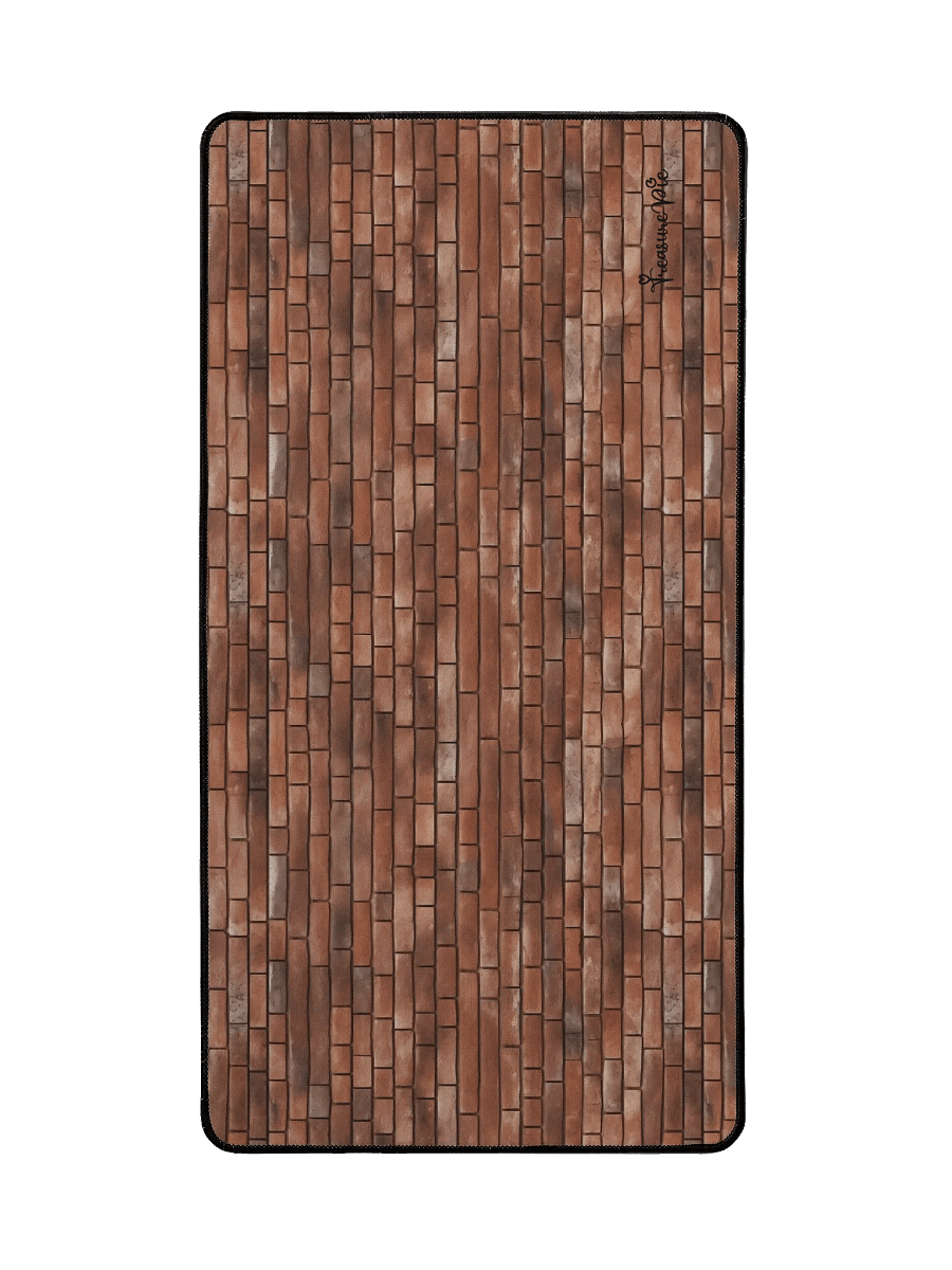 Brick Cladded Wall Desk Mat by Treasure Pie product image (2)