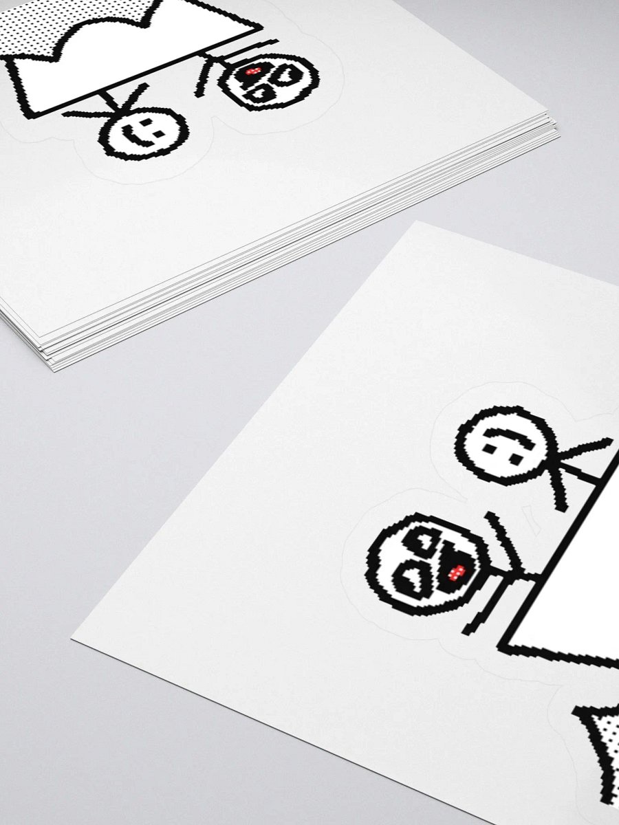 Nom Nom and Derp ON A BOAT! (STICKER) product image (15)