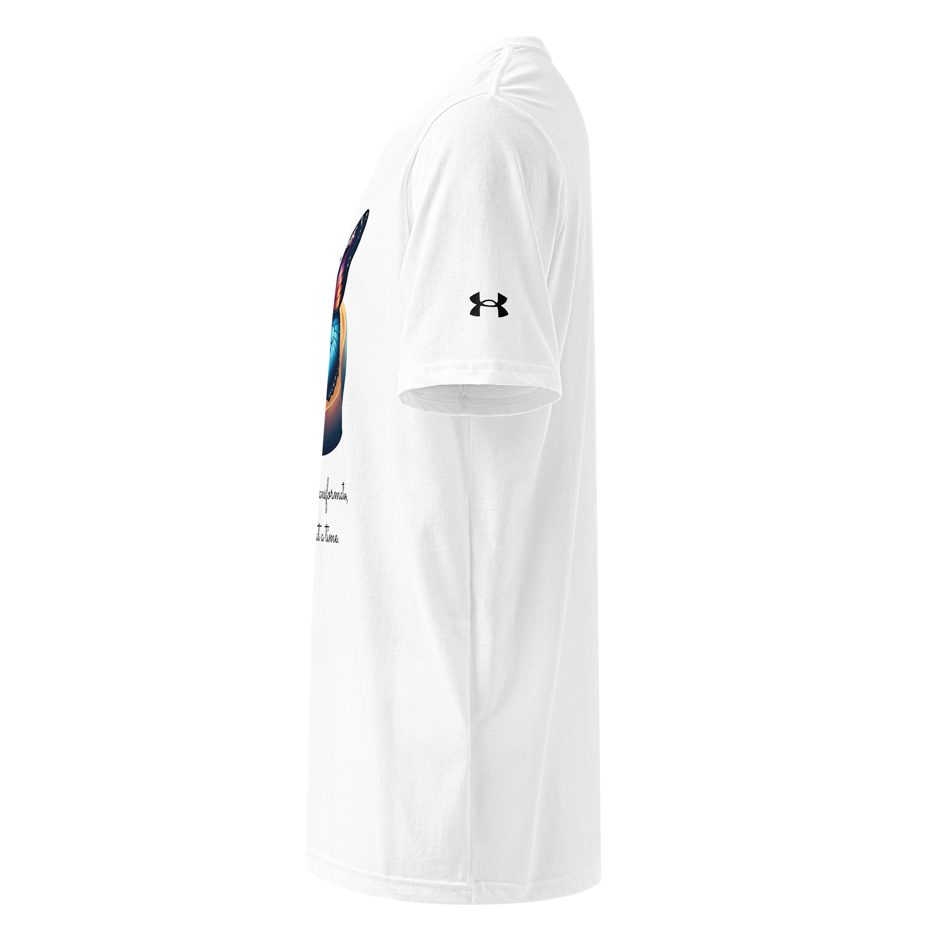 Glowing Butterfly Athletic T-Shirt product image (3)