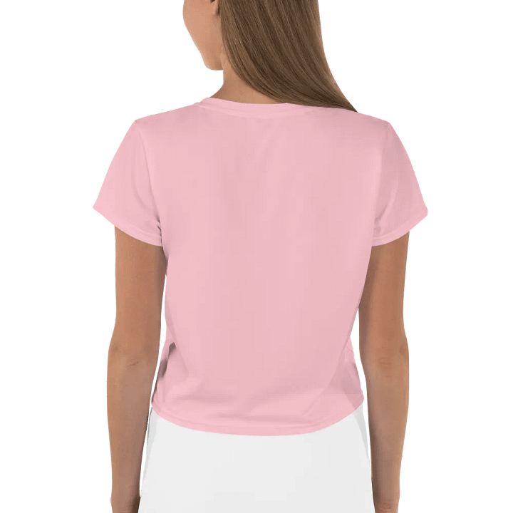 Women's Pink Crop T-Shirt product image (2)