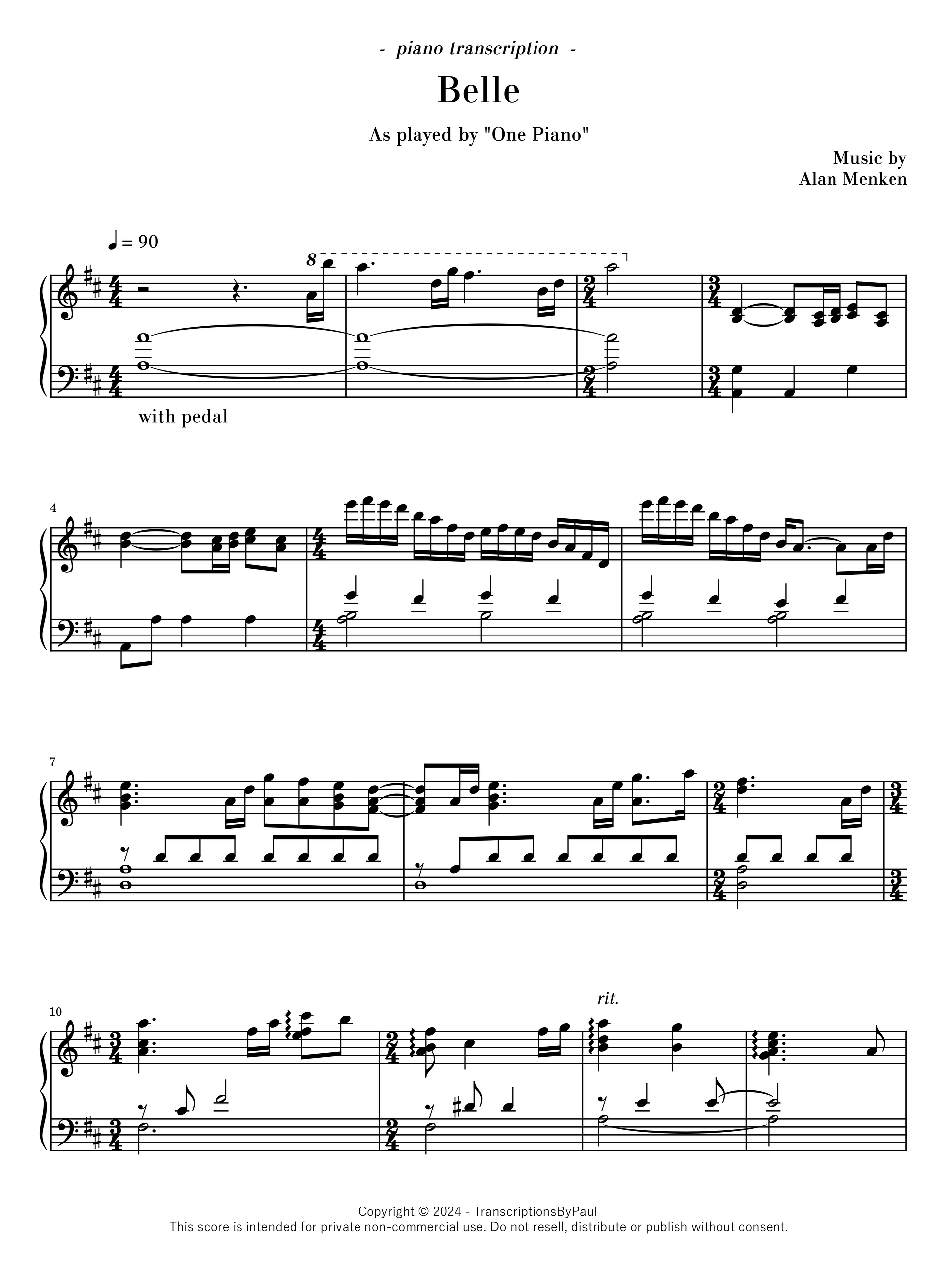 Belle - One Piano product image (1)
