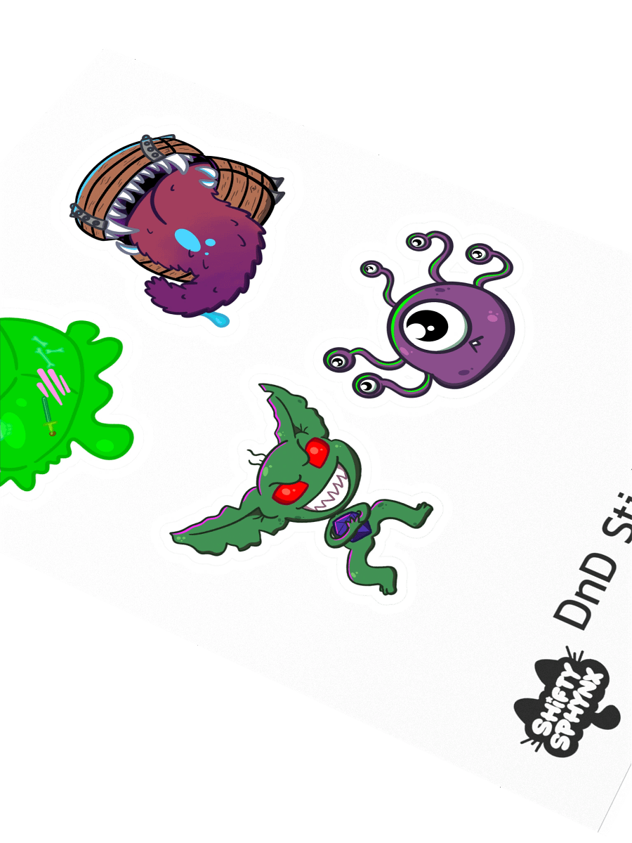 DnD Sticker Series 1 product image (2)